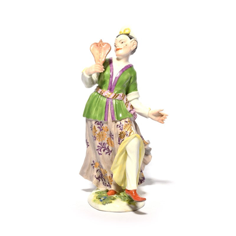 Meissen Porcelain Chinoiserie Dancer, P Reinicke, circa 1745-1750