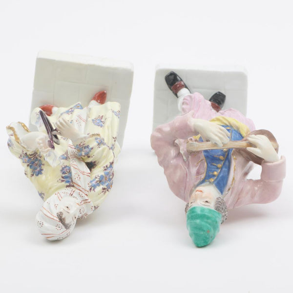 A Rare Pair of Meissen Greek Musicians, 1745-1750, Johann Friedrich Eberlien