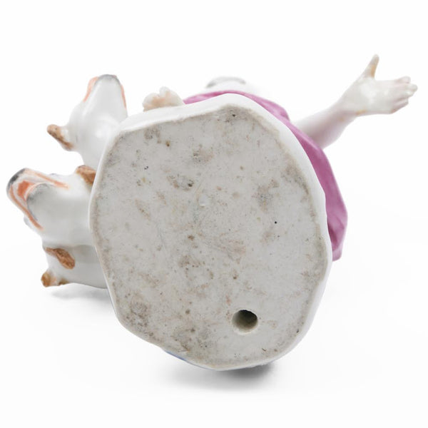 Meissen Mythical Figure of Pluto with Cerberus, Circa 1755