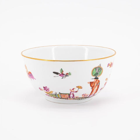 Meissen Chinoiserie Slop Bowl with Dragon 1774-1814