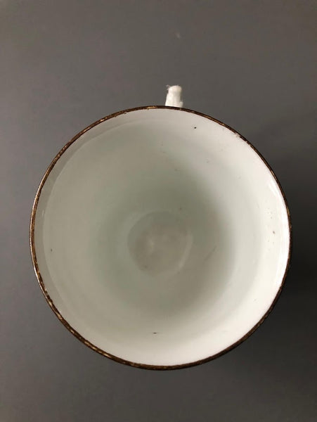 Meissen Porcelain Puce Floral Beaker 1735