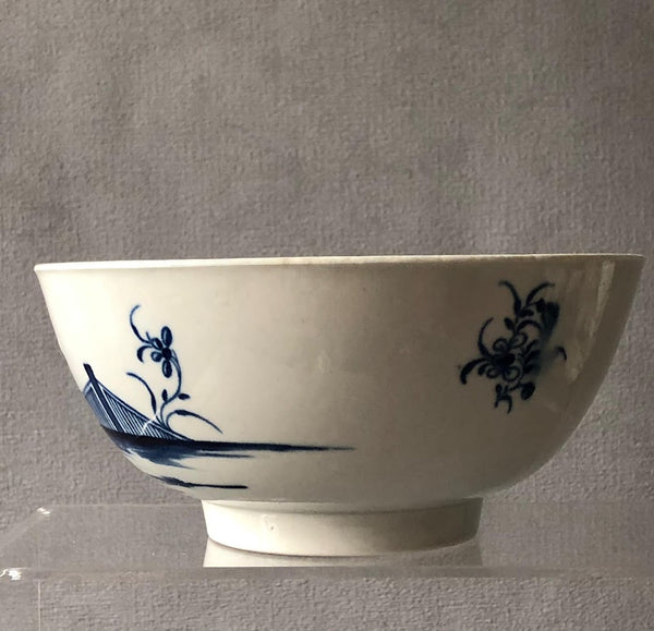 Worcester Porcelain Waiting Chinaman Slop Bowl 1760.
