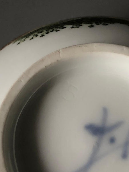 Meissen Porzellan Kauffahrtei Szene Teetasse &amp; Untertasse (Dot Period 1756-1773) #7 