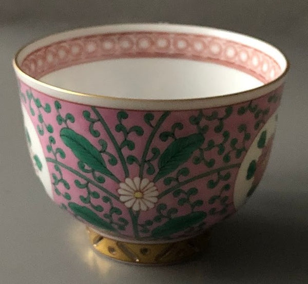 Herend Porcelain Emaille Rose Pattern Trio