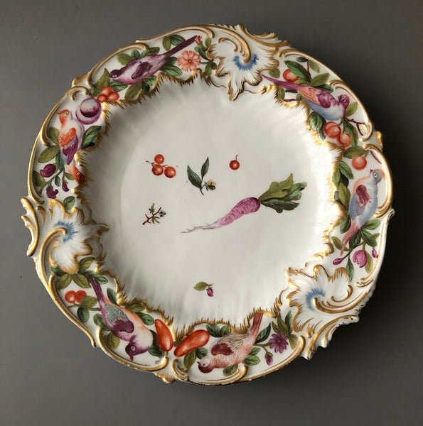 Chelsea Porcelain Fruit & Veg Plate 1760-1762