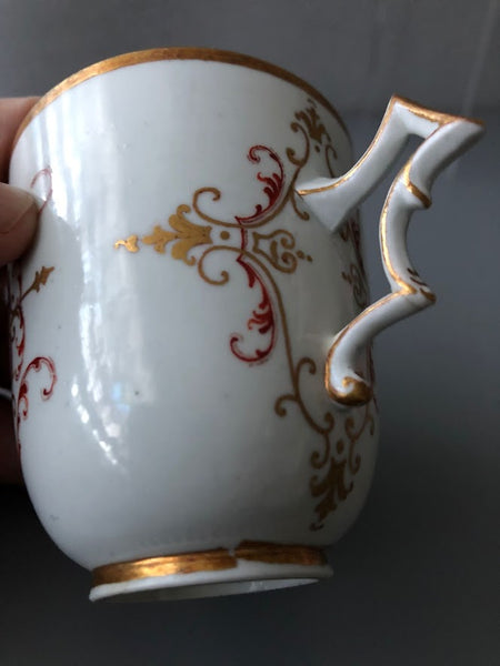 Doccia Coffee Cup & Saucer 1765-1770