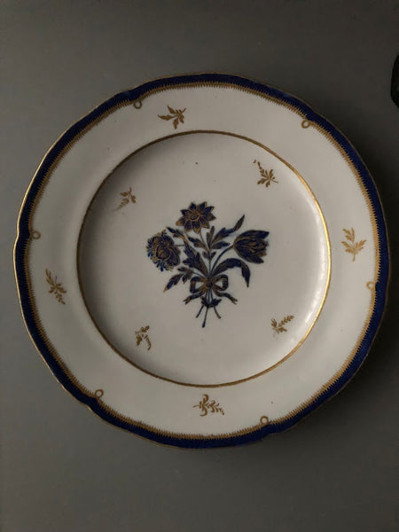 Cozzi Porcelain Floral Dinner Plate 1780