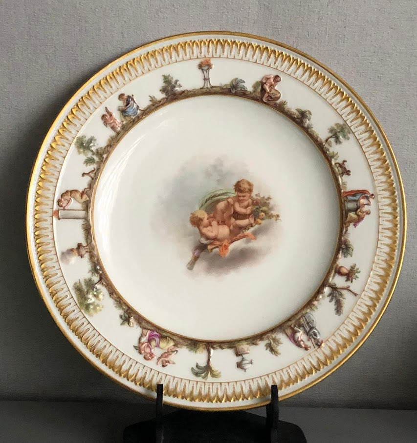 Meissen Capodimonte Style Plate#1