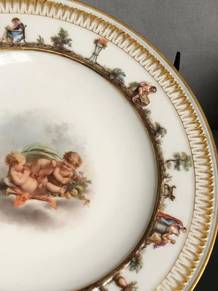 Meissen Capodimonte Style Plate#1