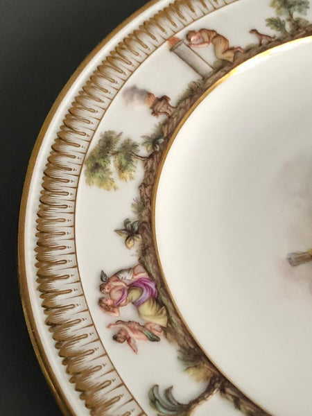 Meissen Capodimonte Style Plate#1