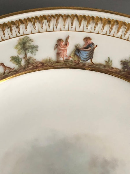 Meissen Capodimonte Style Plate#1