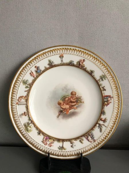 Meissen Capodimonte Style Plate#1