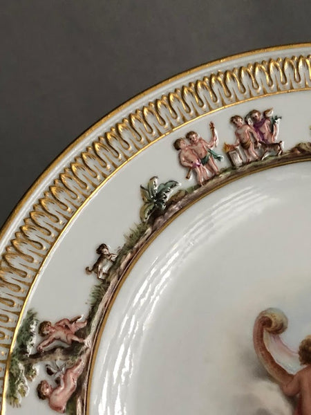 Meissen Capodimonte Style Plate #2