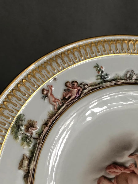 Meissen Capodimonte Style Plate #2