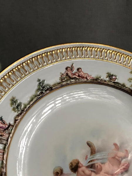 Meissen Capodimonte Style Plate #2