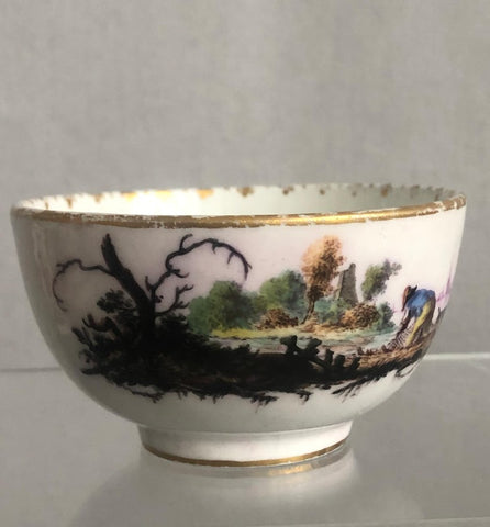 Loosdrecht Scenic Tea Bowl 1771-1784