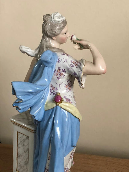 Meissen Emblematic of Senses Figurine "Smell" 19th C