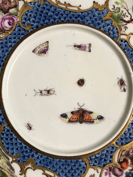 Meissen Porcelain Bruhlsche Allerlei Plate with Everything!... Circa 1745