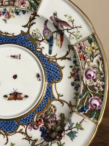 Meissen Porcelain Bruhlsche Allerlei Plate with Everything!... Circa 1745