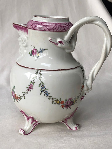 Ludwigsburg Maskaron Coffee Pot 1770-1780