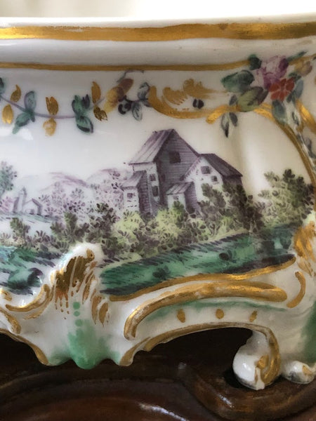 Nymphenburg Porcelain Scenic Salts, 1770 RARE!!!