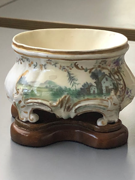 Nymphenburg Porcelain Scenic Salts, 1770 RARE!!!