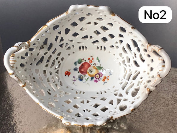 Meissen Fruit Moulded Basket. 1763-74 (2)