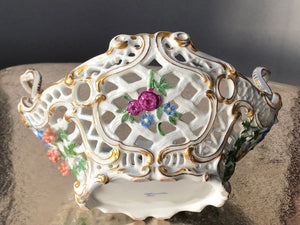 Meissen Fruit Moulded Basket. 1763-74 (2)