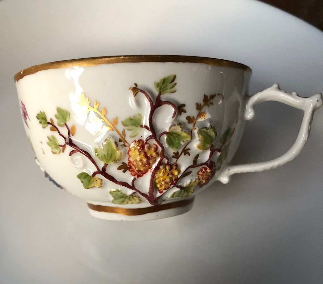 Meissen Grapevine Moulded Cup 1740