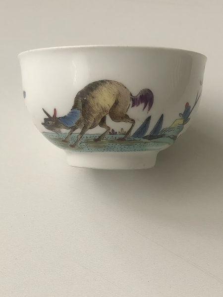 Meissen Porcelain Fabeltier Mythical Beast Tea Bowl, circa 1735