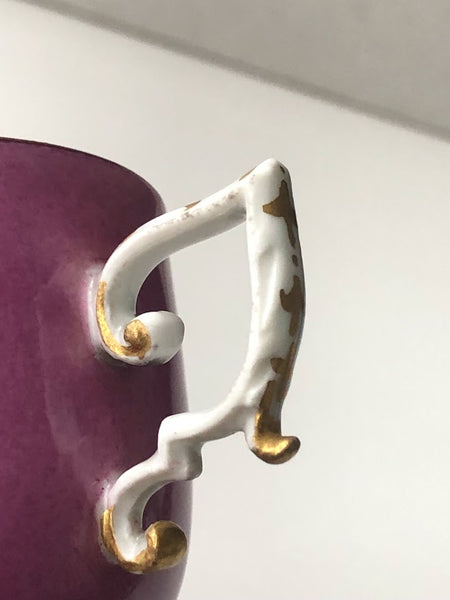 Meissen Porcelain Kakiemon Lilac Cup with Crane 1740