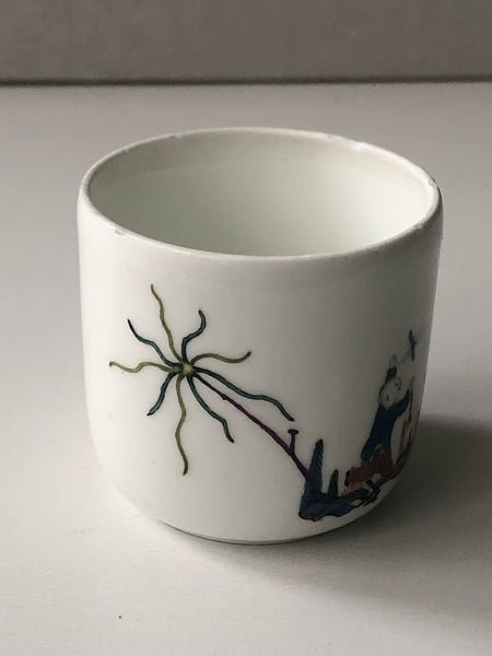 Meissen Porcelain A F von Lowenfinck Decorated, Chinoiserie & Mythical Beast Pot, 1740