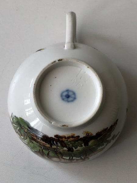 Hoechst Porcelain Cup with Sheep 1770