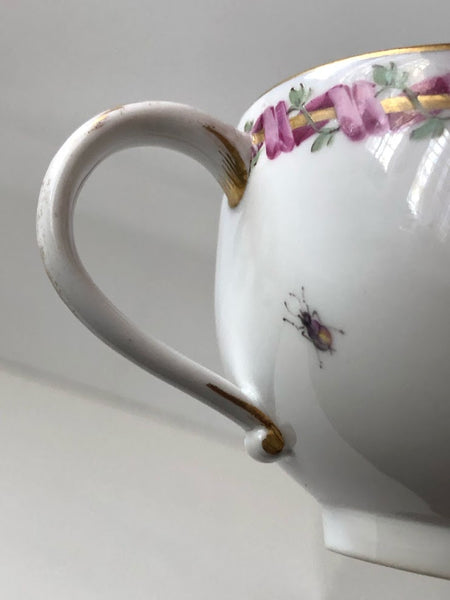 Hoechst Porcelain Cup with Sheep 1770