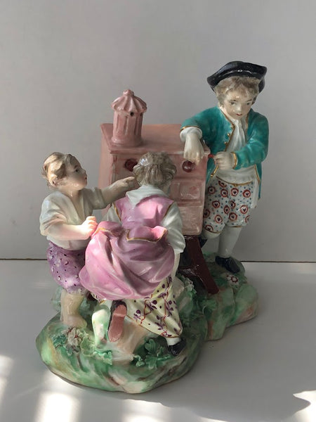 Derby Porcelain "Peepshow" Group, circa 1800