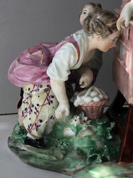 Derby Porcelain "Peepshow" Group, circa 1800