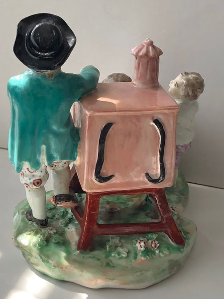 Derby Porcelain "Peepshow" Group, circa 1800