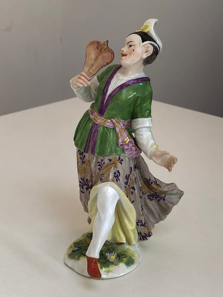 Meissen Porcelain Chinoiserie Dancer, P Reinicke, circa 1745-1750