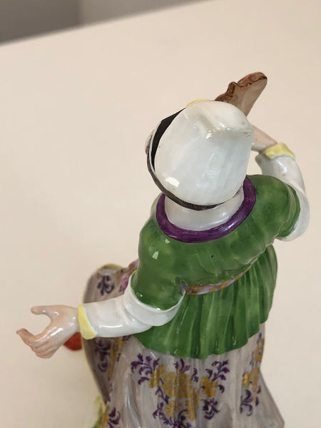 Meissen Porcelain Chinoiserie Dancer, P Reinicke, circa 1745-1750