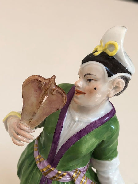 Meissen Porcelain Chinoiserie Dancer, P Reinicke, circa 1745-1750
