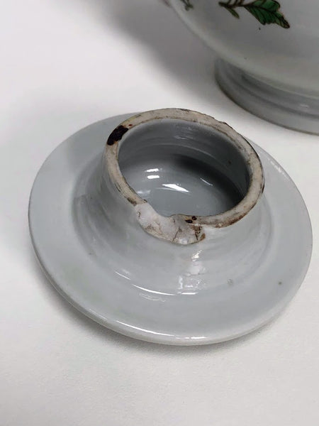 Doccia Porcelain Floral Teapot, Circa 1750