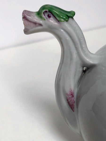 Doccia Porcelain Floral Teapot, Circa 1750
