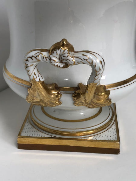 Flight, Barr & Barr Worcester ice pail, liner and cover, circa 1830