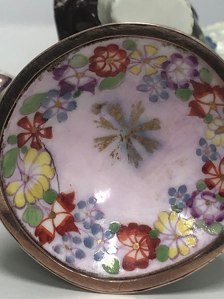 Meissen Porcelain Double Scent Bottle, "Provender to the Monastery" Circa 1740