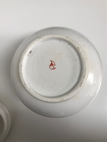 Chantilly Porcelain Floral Sugar Bowl and Cover, c.1750