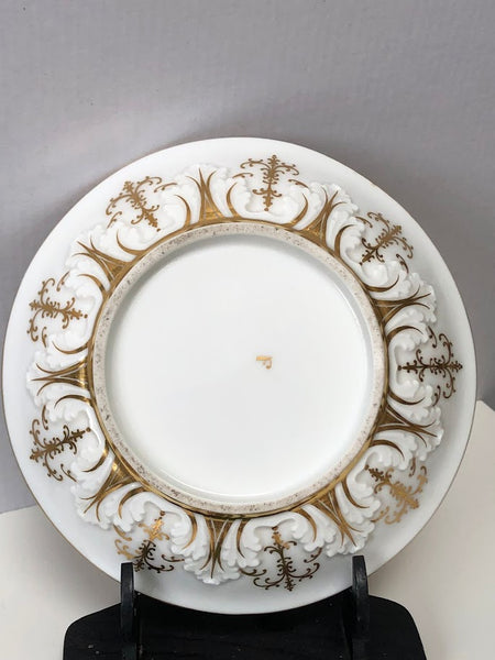 Meissen Porcelain Bottger, Gilt Cup & Saucer, Circa 1720