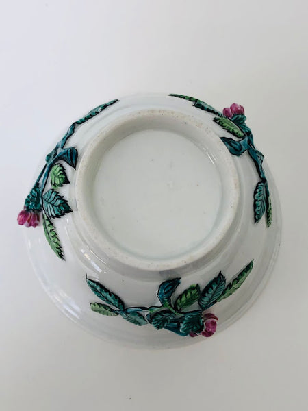 meissen böttger Rosen- Laub Tea Bowl & Saucer 1713-1715