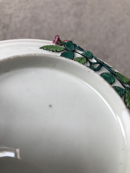 meissen böttger Rosen- Laub Tea Bowl & Saucer 1713-1715