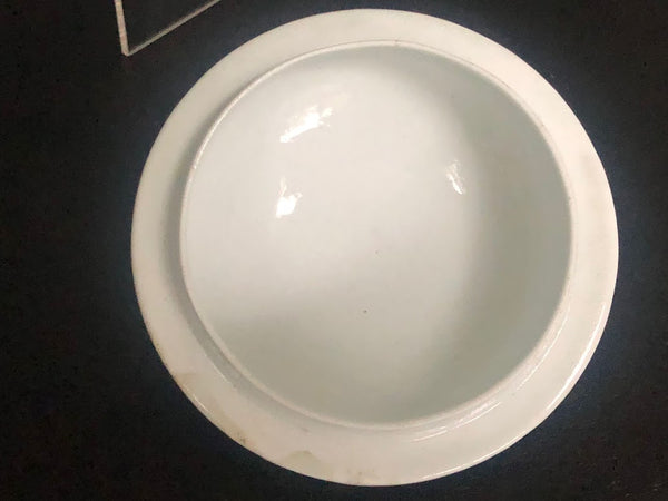 First Period Worcester Porcelain Broth Pot 1758-1760