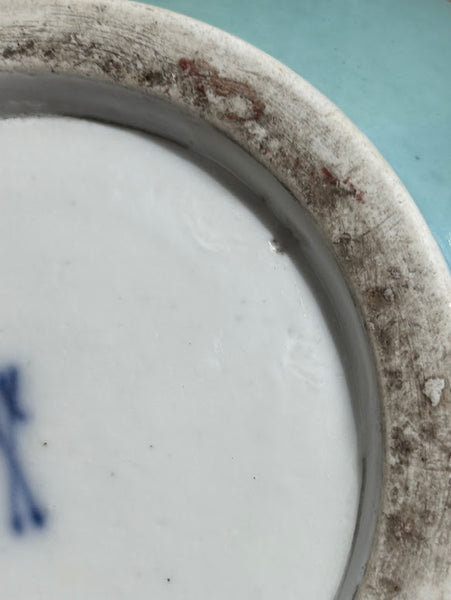 Meissen Turquoise Ground Coffee Pot, circa 1735 - 1740